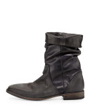 Fleetwood Leather Pull-On Boot, Gray