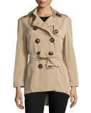 Knightsdale Hooded Relaxed Trenchcoat, Honey