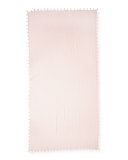 Organic Cotton Twill Pompom Wrap, Shell