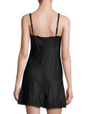 Lolita Scalloped Silk Chemise