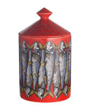 Fornasetti Sardine Rosso Scented Candle