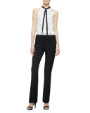 Fashion Slim Trousers, Black 