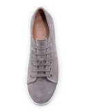 Austin Suede Low-Top Sneaker, Gray