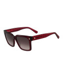 Oversized Square Visetos Sunglasses