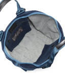 New Logo Denim Tote Bag, Blue