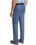 Linen Five-Pocket Pants