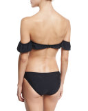 Lola Rae Hipster Swim Bottom, Black