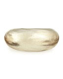 Freeform Silver Foil Bangle