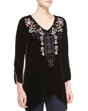Elise Velvet Pullover, Petite  