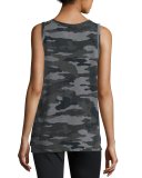 The Muscle Camouflage Tee, Black