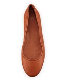 Gloria Soft Leather Ballerina Flat