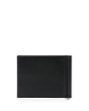 Saffiano Clip Wallet, Black