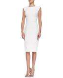 Princess Seamed Fitted Dress, Magnolia