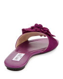 Neave Floral Suede Slide Sandal, Madeline