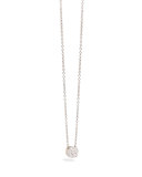 Nudo 18K White Gold Diamond Pendant Necklace