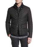 Wilson Lightweight Quilted Tech Jacket, Black