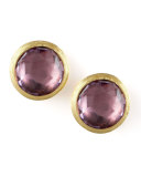 Jaipur Amethyst Stud Earrings