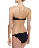 St. Lucia Solid Swim Bottom, Black