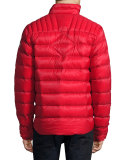Brookvale Puffer Jacket, Red