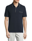Regatta Contrast-Collar Polo Shirt