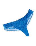 Ruffled Lace Thong