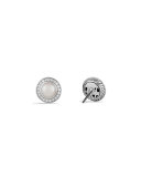Cerise Mini Earrings with Pearls and Diamonds 