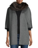 Fox Fur/Cashmere Snood