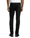 Fit 2 Slim-Leg Denim Jeans, Worn Black