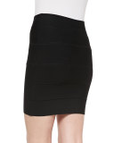Simone Bandage Pencil Skirt, Black