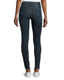 Le Skinny De Jeanne Raw-Edge Jeans, King's Imperial