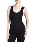 Zigzag Tank, Black