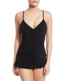 Swan Lake Shirred Swimdress 