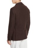 Deconstructed Three-Button Sport Coat