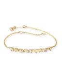 Baguette Diamond Bracelet in 18K Yellow Gold