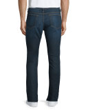 L'Homme Sierra Skinny Denim Jeans, Dark Blue