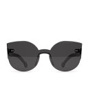 Tuttolente Lucia Cat-Eye Sunglasses, Black