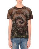 Tie-Dye Short-Sleeve T-Shirt, Tie Dye Army