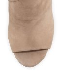 Evelyn Suede Wrap-&-Tie Sandal