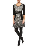 Half Moon Twirl Dress, Plus Size