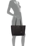 cameron street lucie leather tote bag, black