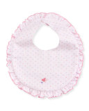 Once Upon A Time Heart Bib, Pink