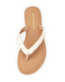Fiona Studded Thong Sandal, Blush