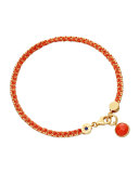 Rebel Rebel Bracelet with Coral