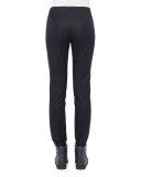 Melissa Stretch-Flannel Pants, Starling