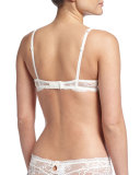 Love Magicienne Lace Demi Bra, Ivory