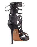 Amazon Lace-Up Ankle-Wrap Sandal