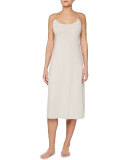 Shangri-La Jersey Tank Gown,  Oatmeal