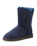 Bailey Button Short Boot, Navy