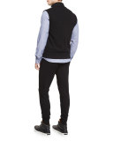 Reagan Slim-Fit Dobby-Print Sport Shirt, Cobalt