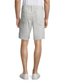 Standard Issue Twill Shorts, Pale Gray